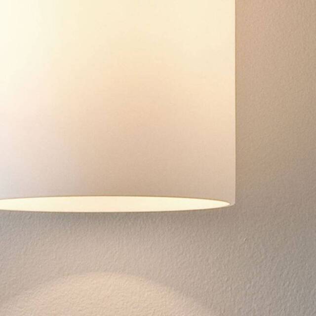 Cyl Indoor Wall 2 Light White Glass, E27