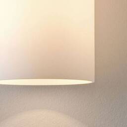Cyl Indoor Wall 2 Light White Glass, E27