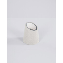 Fox Outdoor Pedestal Light White Sandstone Glass LED GU10 1x7W IP65 - thumbnail 3