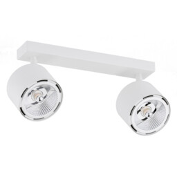 Clevland Twin Ceiling Spotlight White Structure - thumbnail 5