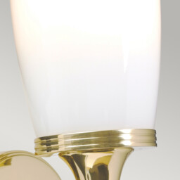 Eliot 1 Light Bathroom Wall Light Polished Brass IP44, G9 - thumbnail 3