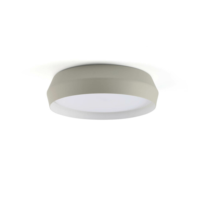 Shoku 350 Grey, White Wall / Ceiling Lamp 24W 2700K - image 1