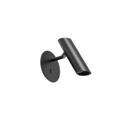 Leo Reading Wall Light Matt Black 2700K