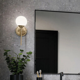 Kichler Benno Bathroom Wall Lamp Contemporary Champagne Bronze 3000K IP44 1x G9 - thumbnail 5