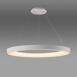 Niseko Ring Pendant 90cm 66W LED, 3000K-6000K Tuneable, 4200lm, Remote Control, White, 3yrs Warranty - thumbnail 2