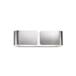Clip  2 Light Indoor Large Wall Light Chrome, E27 - thumbnail 1