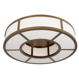 Norman Ceiling Light, Bronze