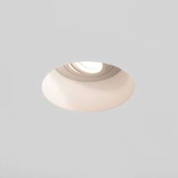 Blanco Round Adjustable Recessed Spotlight Plaster, GU10