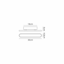 Dunkirk Wall Lamp, 12W LED, 4000K, 568lm, Satin Black - thumbnail 2
