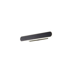 Dunkirk Wall Lamp, 12W LED, 4000K, 568lm, Satin Black