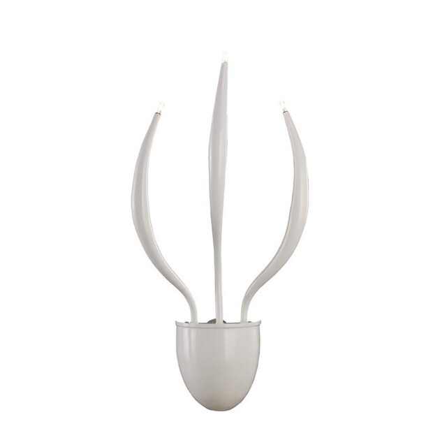 Llamas Wall Lamp 3 Light G4 White, NOT LED/CFL Compatible - image 1
