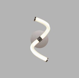 Nur Switched Wall Lamp, 12W LED, 3000K, 900lm, IP20, Chrome - thumbnail 3