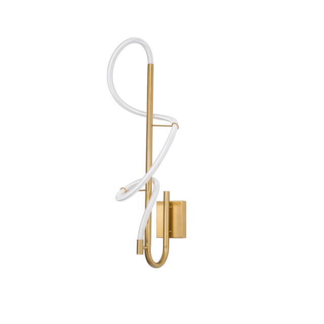 Cerelia Integrated LED Wall Lamp Brass Gold Metal LED 17.7W 1146Lm 3000K - image 1