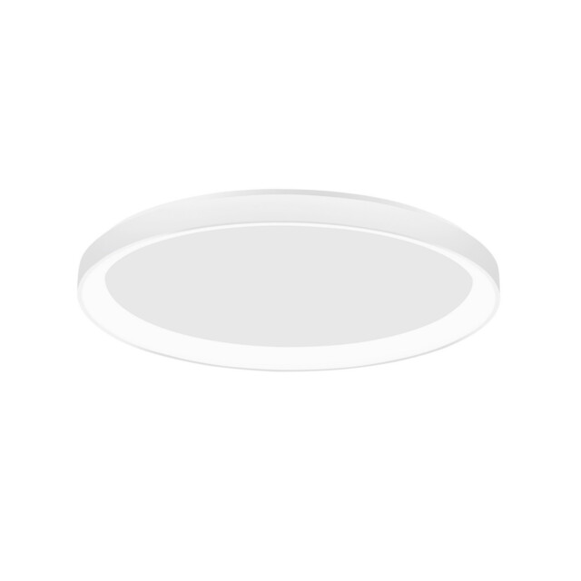 Pertino 58cm Integrated LED Semi Flush Light Sandy Black Aluminium LED 48W 2880Lm 3000K - image 1