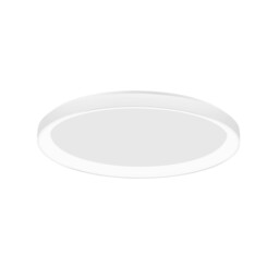 Pertino 58cm Integrated LED Semi Flush Light Sandy Black Aluminium LED 48W 2880Lm 3000K - thumbnail 1
