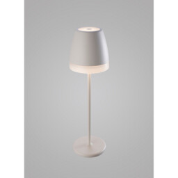 K3 Portable Lantern, 2W LED, 3000K, 155lm, IP54, USB Charging Cable Included, White, 3yrs Warranty - thumbnail 2