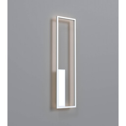 Boutique Rectangle Wall Lamp, 50W LED, 3000K, 2740lm, White, 3yrs Warranty - thumbnail 2
