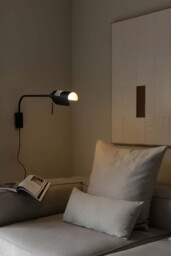 Martinica XL Reading Wall Light Black, Blue 1x E27 - thumbnail 2