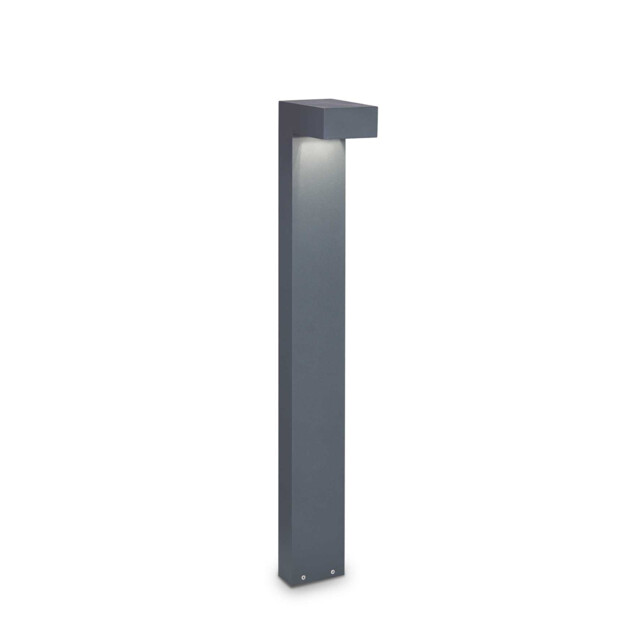 Sirio  2 Light Outdoor Tall Bollard Anthracite IP44, G9