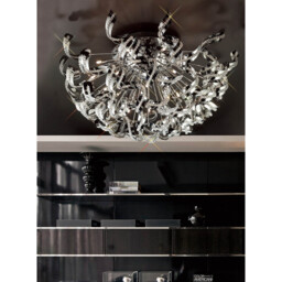 Esme Ceiling 20 Light G4 Polished Chrome/Crystal, NOT LED/CFL Compatible - thumbnail 3