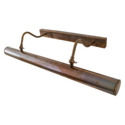 Dublin 60cm Picture Light, Antique Brass - thumbnail 1
