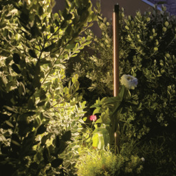 Zambelis 100cm Outdoor Spike Dark Brown LED 3000K IP65 - thumbnail 2