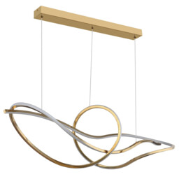 Iduna Pendant Ceiling Light Gold LED 2700/6000K - thumbnail 3
