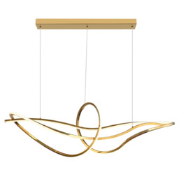 Iduna Pendant Ceiling Light Gold LED 2700/6000K - thumbnail 5