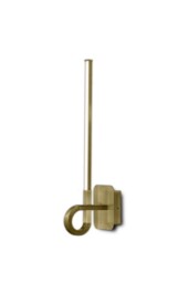 Cinto Wall Lamp 48cm, 6W LED, 3000K, 480lm, Antique Brass - thumbnail 1