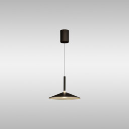 Calice 32cm Rise And Fall Pendant, 9W LED, 3000K, 800lm, Black/White, 3yrs Warranty - thumbnail 2