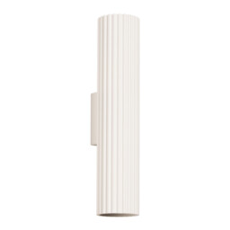 Karbon Minimalist Up Down Wall Lamp 30cm Beige - thumbnail 1