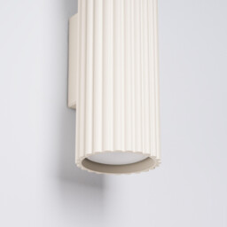 Karbon Minimalist Up Down Wall Lamp 30cm Beige - thumbnail 5