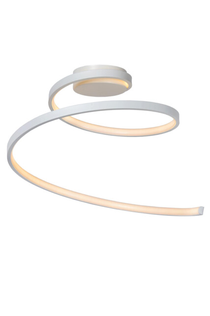 Maxence Modern Flush Ceiling Light - Ø 46cm - LED Dim. - 1x24W 3000K - 3 StepDim - White - image 1