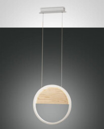 Pierre LED Integrated Pendant Ceiling Light Light White Glass