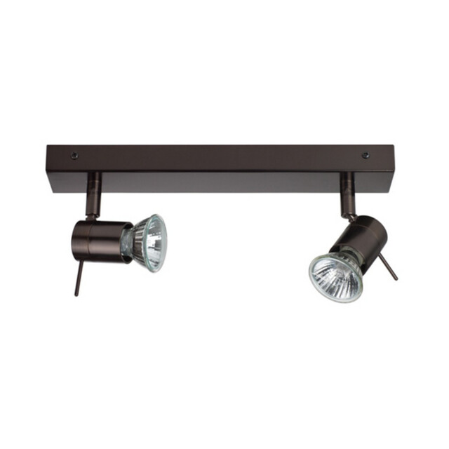 Penna 2 Light Twin Spotlight Bronze