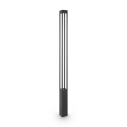 Maytoni Elbe Outdoor Bollard Graphite, 200cm 3000K IP65 - thumbnail 2