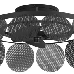 Cil LED 3 Blade Ceiling Fan Black 2700-6000K, IP44 - thumbnail 3