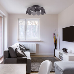 Cil LED 3 Blade Ceiling Fan Black 2700-6000K, IP44 - thumbnail 2