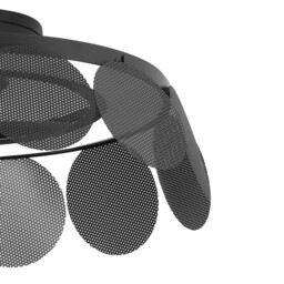 Cil LED 3 Blade Ceiling Fan Black 2700-6000K, IP44 - thumbnail 5
