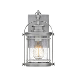 Quoizel Booker Outdoor Wall Lantern Industrial Aluminium, IP44 - thumbnail 5