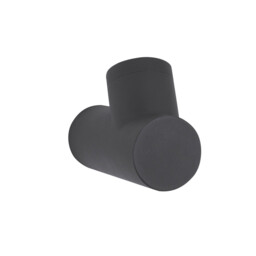 Ramo Outdoor Modern Wall Lamp Dark Grey Aluminium Glass LED GU10 1x7W IP65 - thumbnail 1