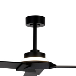 Brisa 20W LED Dimmable Ceiling Light With 40W Reversible Fan, 2700-5000K , Black, IP44, 5yrs Warranty - thumbnail 5