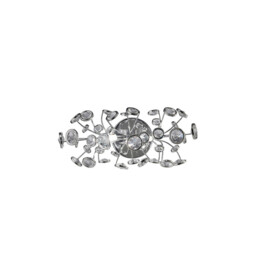 Savanna Wall Lamp Switched 2 Light G9 Polished Chrome/Crystal - thumbnail 1