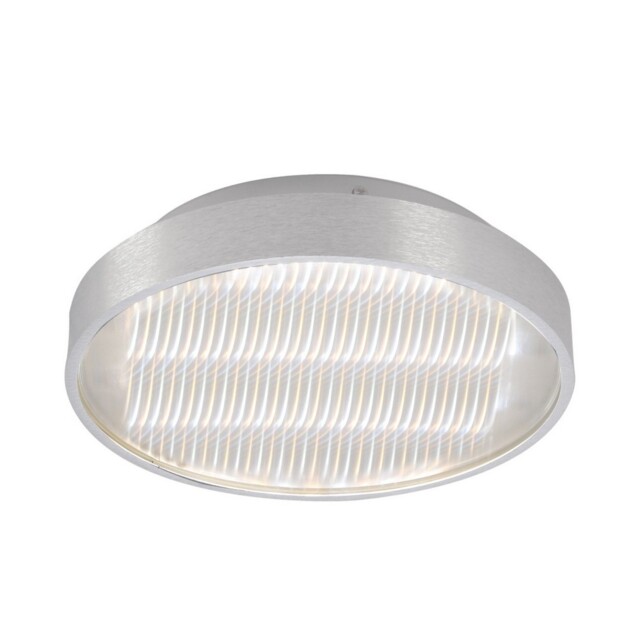 Fusion Flush Ceiling Light 29cm Round 18W LED 3000K + 6000K, 1180lm, Aluminium, Acrylic - image 1