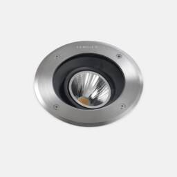 Gea Outdoor LED Recessed Ground Uplight Stainless Steel Polished 1595lm 3000K IP67