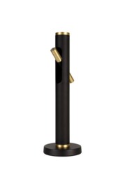 Bethel Table Lamp, 2 x 2W LED, 3000K, 560lm, Sand Black, Gold - thumbnail 3