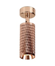 Madrid Surface Mounted Spot Light, 1 x GU10, Rose Gold - thumbnail 5