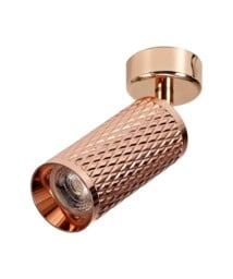 Madrid Surface Mounted Spot Light, 1 x GU10, Rose Gold - thumbnail 3