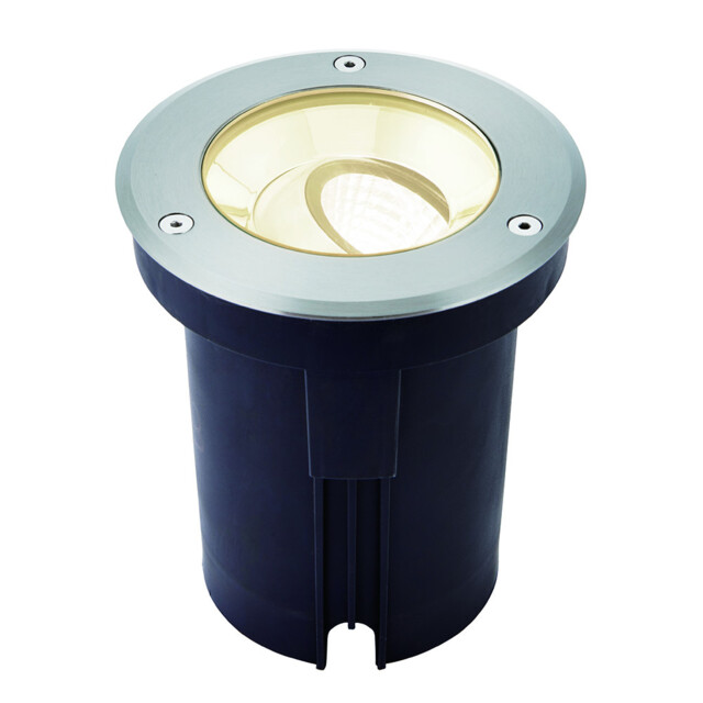Hoxton Outdoor Integrated LED Recessed Downlight Brushed Stainless Steel, IP67