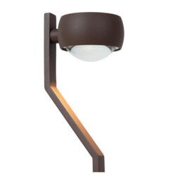 Lucide ESTAL - Bollard light - LED - 1x9W 2700K - IP54 - Rust Brown - thumbnail 5